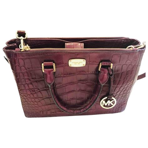 michael kors burgundy purse|michael kors burgundy handbags.